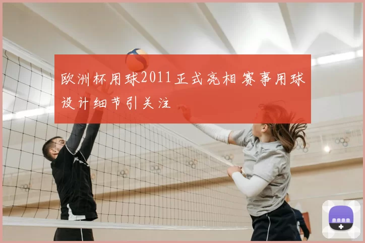 欧洲杯用球2011正式亮相 赛事用球设计细节引关注